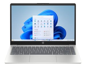 HP Laptop AI 14-hc0000ns Intel Core Ultra 7 255U Portátil 35,6 cm (14") Full HD 16 GB DDR5-SDRAM 1 TB SSD Wi-Fi 6 (802.11ax) Windows 11 Home AI PC Plata