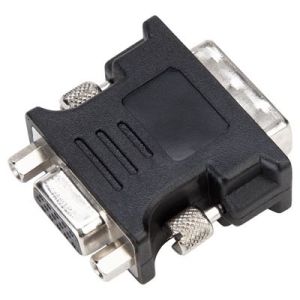 Targus ACX120EUX cambiador de género para cable DVI-I VGA Negro
