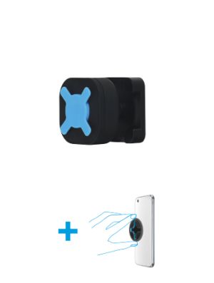 Mobilis 044003 soporte Soporte pasivo Teléfono móvil/smartphone, Tablet/UMPC Negro