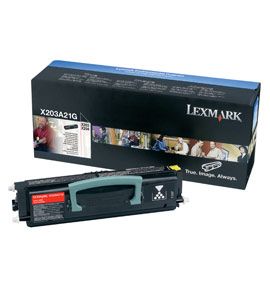 Lexmark X203A21G cartucho de tóner 1 pieza(s) Original Negro