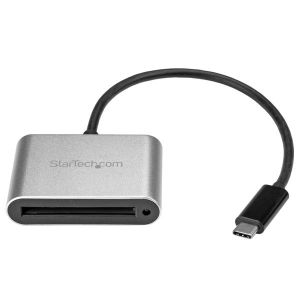 StarTech.com Lector Grabador USB 3.0 USB-C Tipo C de Tarjetas de Memoria Flash Cfast Alimentado por USB