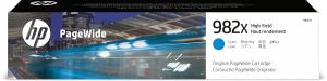 HP Cartucho PageWide 982X Original de alta capacidad cian