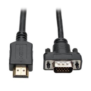 Tripp Lite P566-006-VGA Cable Adaptador Activo HDMI a VGA, HD15 de Bajo Perfil (M/M), 1.83 m [6 pies]