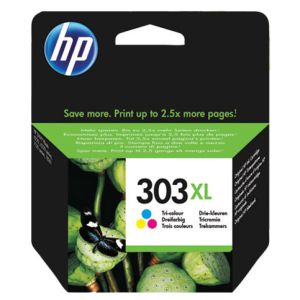 HP Cartucho de tinta Original 303XL tricolor de alta capacidad