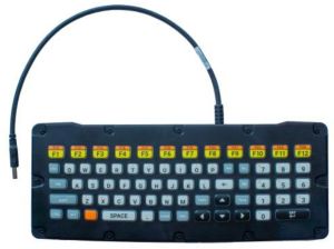 Zebra KYBD-QW-ET-S-1 teclado para móvil QWERTY Inglés USB Multicolor