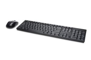Kensington Pro Fit teclado RF inalámbrico AZERTY Francés Negro
