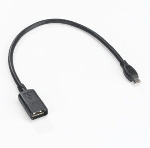 Motorola Mini USB/USB F cable USB Mini-USB A USB A Negro