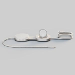 OtterBox Zens Smartphone, Auriculares Blanco USB Cargador inalámbrico Carga rápida Interior
