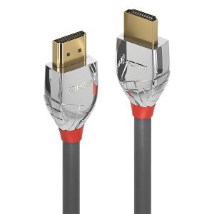 Lindy 37872 cable HDMI 2 m HDMI tipo A (Estándar) Gris, Plata