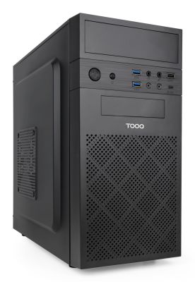 TooQ Caja Minitorre Micro-ATX “ISOBOX ULTRA”, Negra
