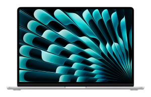 Apple MacBook Air Apple M M4 Portátil 38,9 cm (15.3") 24 GB 512 GB SSD Wi-Fi 6E (802.11ax) macOS Sequoia Plata