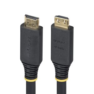 StarTech.com Cable HDMI de Alta Velocidad Activo de 10m - Conectores de Agarre - UHD 4K60Hz/1440p 144Hz - 18Gbps - HDR10/HDCP 2.2/ARC - Cable HDMI para Monitor o Proyector - Recubrimiento de TPE