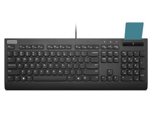 Lenovo Smartcard Wired keyboard II teclado Oficina USB Español Negro