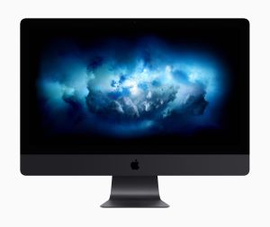 Apple iMac Pro 68,6 cm (27") 5120 x 2880 Pixeles Intel® Xeon® W 32 GB DDR4-SDRAM 1024 GB SSD AMD Radeon Pro Vega 56 Wi-Fi 5 (802.11ac) Gris All-in-One workstation macOS High Sierra 10.13