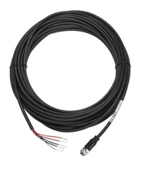 Zebra CBL-PWRD150-M12M00 cable de transmisión Negro 15 m M12
