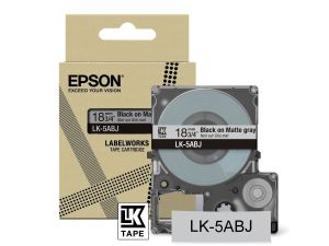 Epson C53S672087 cinta para impresora de etiquetas Negro sobre gris LK