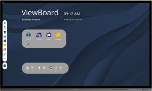 Viewsonic IFP8662 pantalla de señalización Panel plano interactivo 2,18 m (86") LED Wifi 350 cd / m² 4K Ultra HD Negro Pantalla táctil Procesador incorporado Android 8.0