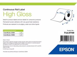 Epson High Gloss Label Etiqueta para impresora autoadhesiva