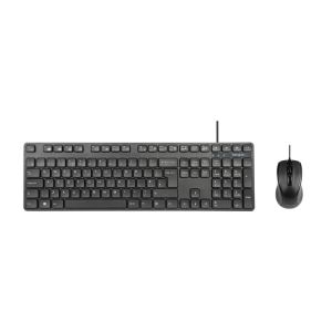 Targus AKM622UK teclado Ratón incluido Universal USB QWERTY Inglés del Reino Unido Negro