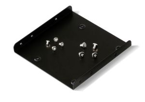 Crucial CTSSDBRKT35R caja para disco duro externo Caja externa para unidad de estado sólido (SSD) Negro 2.5/3.5"