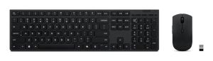Lenovo 4X31R64357 teclado Ratón incluido Oficina RF Wireless + Bluetooth QWERTY Español Gris