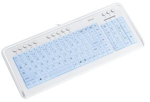Trust Illuminated Keyboard KB-1500 teclado USB QWERTY Blanco