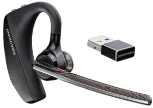 POLY VOYAGER 5200 UC Auriculares Inalámbrico gancho de oreja Oficina/Centro de llamadas Bluetooth Negro