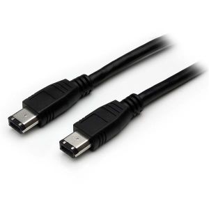 StarTech.com Cable FireWire de 6 Pines IEEE-1394 de 3 metros - Macho a Macho