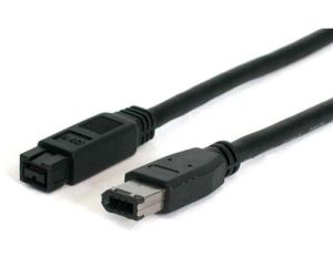 StarTech.com Cable FireWire de 9 a 6 Pines IEEE-1394 de 1,8 metros - Macho a Macho