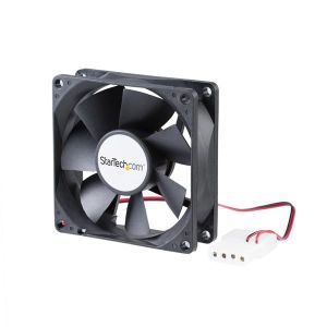 StarTech.com Ventilador Fan para Chasis Caja de Ordenador PC Torre - 80x25mm - Conector LP4
