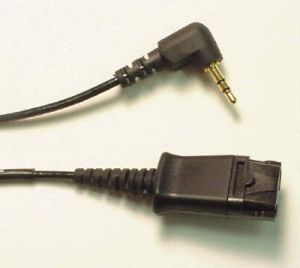 POLY 70765-01 cable de audio 3 m 2,5mm Negro