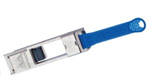 Nvidia MAM1Q00A-QSA QSFP to SFP+ Azul, Plata