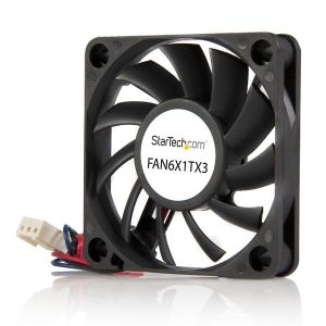 StarTech.com Ventilador Fan para Chasis Caja de Ordenador PC Torre - 60x10mm - Conector TX3