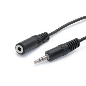 StarTech.com 6ft 3.5mm cable de audio 1,8 m 3,5mm Negro
