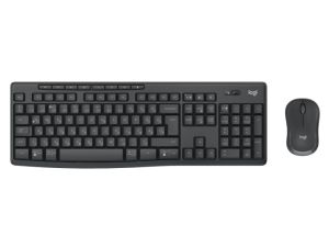 Logitech MK370 Combo for Business teclado Ratón incluido Oficina RF Wireless + Bluetooth QWERTY Portugués Grafito