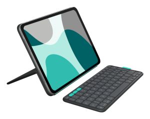 Logitech Flip Folio QWERTY Español Bluetooth Grafito