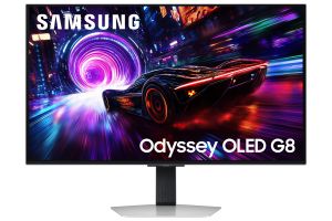 Samsung G81SF pantalla para PC 81,3 cm (32") 3840 x 2160 Pixeles 4K Ultra HD OLED Plata