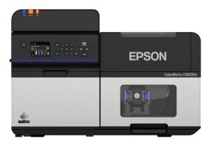 Epson ColorWorks C8000e (MK) impresora de etiquetas Inyección de tinta Color 600 x 1200 DPI 300 mm/s Inalámbrico y alámbrico Ethernet