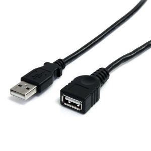 StarTech.com USBEXTAA10BK cable USB USB 2.0 3 m USB A Negro