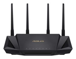 ASUS RT-AX58U router inalámbrico Gigabit Ethernet Doble banda (2,4 GHz / 5 GHz) Negro