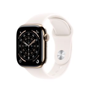 Apple Watch Series 11 OLED 42 mm Digital 374 x 446 Pixeles Pantalla táctil 5G Titanio Wifi GPS (satélite)