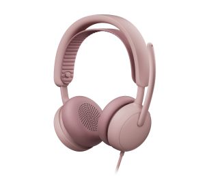 Logitech 981-001616 auricular y casco Auriculares Alámbrico Diadema Llamadas/Música USB Type-C / USB Type-A Rosa