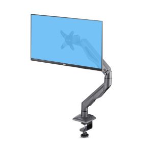 StarTech.com Brazo Soporte de Sobremesa para Monitor de Hasta 32" - Soporte VESA - Brazo VESA - Máximo 10kg - VESA 75x75/100x100 - Mordaza Abrazadera en C - Articulado - con Resorte Mecánico - TAA