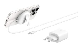 Belkin WIA011kqWH Auriculares, Smartphone Blanco USB Cargador inalámbrico Carga rápida Interior