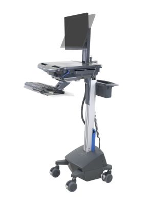 Ergotron STYLEVIEW CART LCD PIVOT LiFe POWERED Gris Carro multimedia
