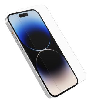 OtterBox Premium Glass Antimicrobial Series para iPhone 14 Pro, Transparente