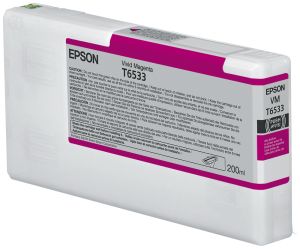 Epson Cartucho T6533 magenta vivo