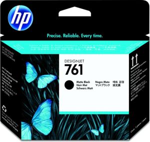 HP Cabezal de impresión DesignJet 761 negro mate/negro mate