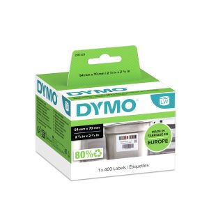 DYMO Etiquetas para rotación de existencias ® LabelWriter™ FSC™ - 70 x 54mm