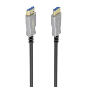 AISENS Cable HDMI V2.0 AOC Premium Alta Velocidad / HEC 4K@60Hz 18Gbps, A/M-A/M, Negro, 10 m